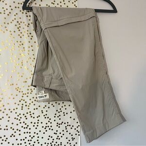 Ultimate Terrain Beige Straight Zipper Cut Off Pants